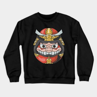 Daruma Samurai Doll Crewneck Sweatshirt